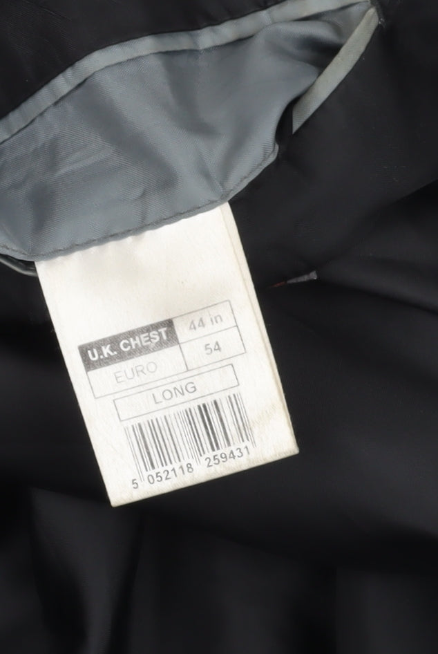 Mens UK Size 44 Burton Regular Black Suit Jacket