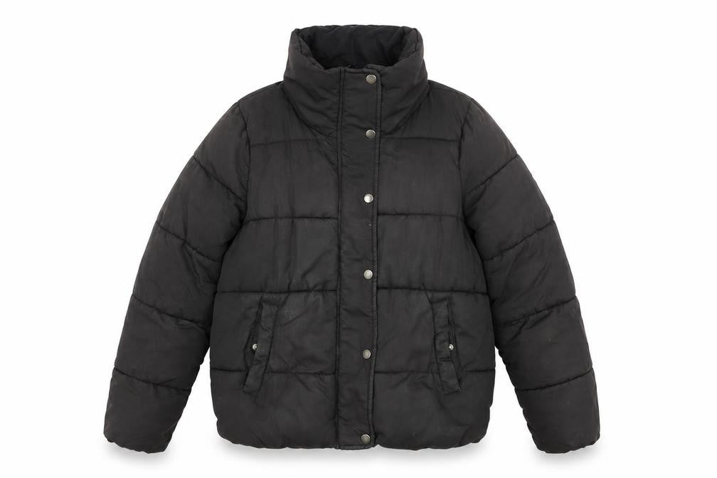 ONLY Black Puffer Jacket Size S Warm Winter Coat