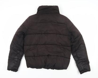 ONLY Black Puffer Jacket Size S Warm Winter Coat