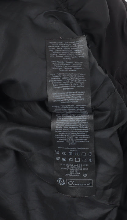 ONLY Black Puffer Jacket Size S Warm Winter Coat