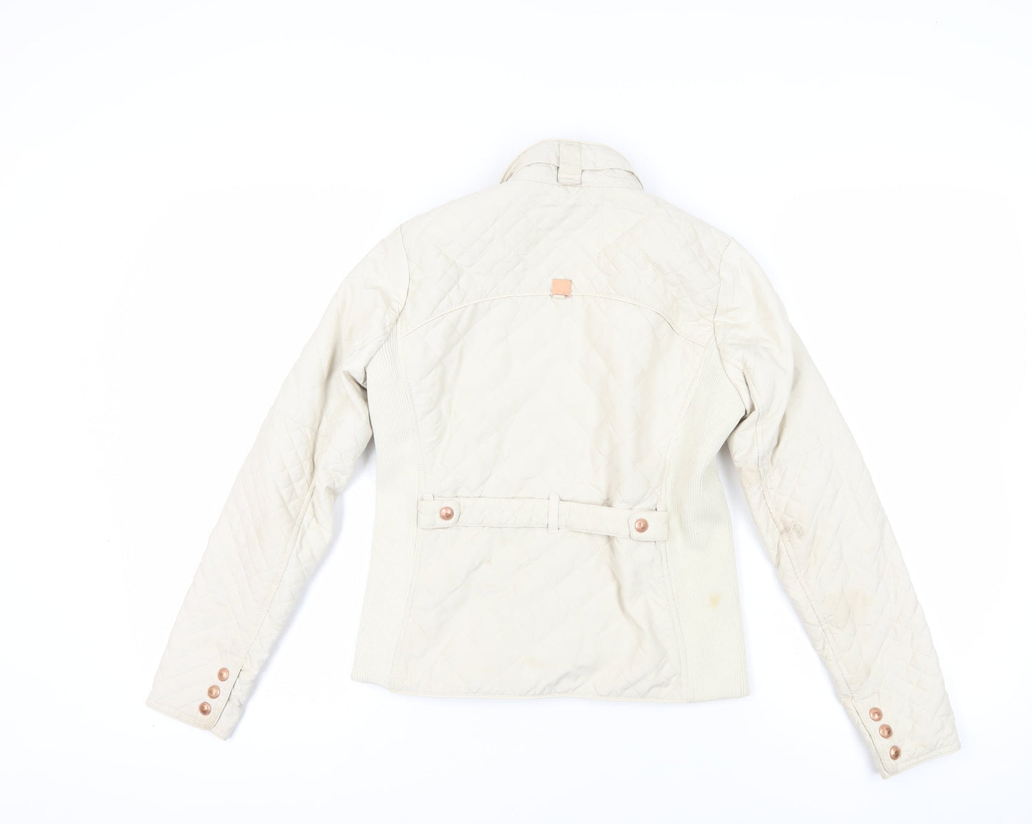 Diverse Beige Quilted Jacket S - Warm Softshell Casual