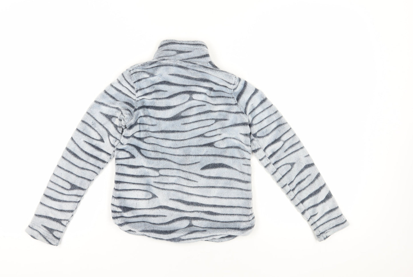 Regatta Girls Grey Animal Print Jacket, Size 11