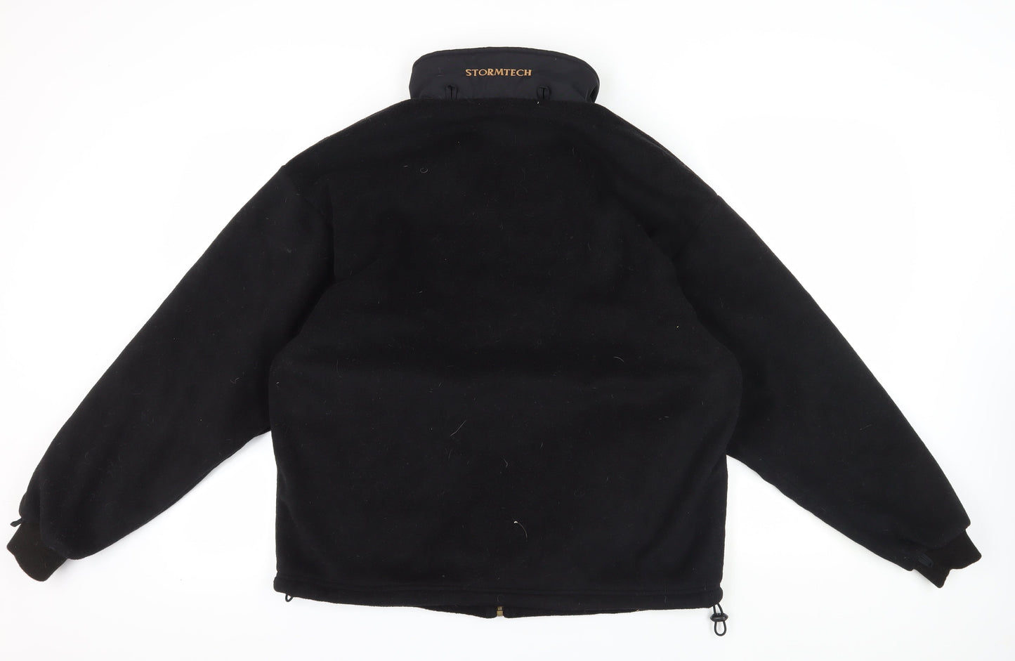 Mens UK Size L Stormtech Black Windbreaker Coat