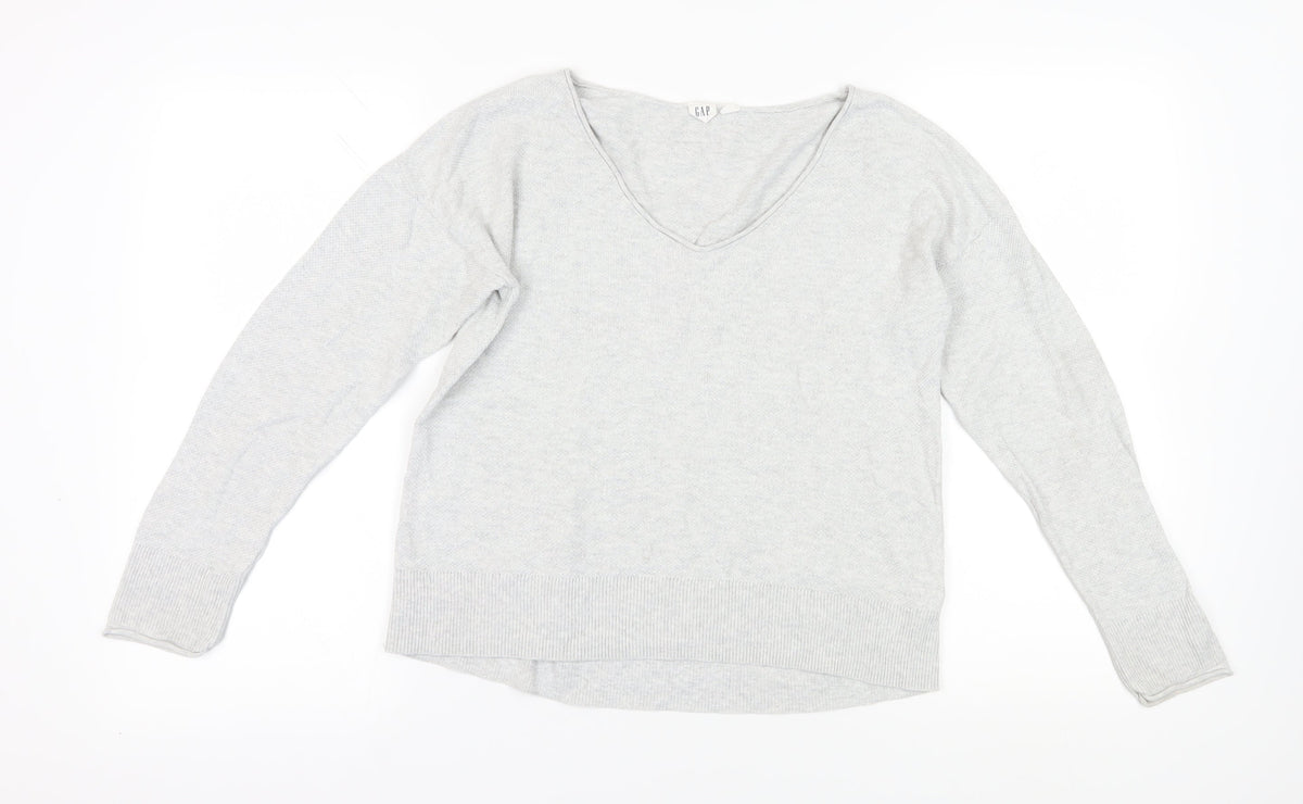 Womens UK Size S Gap Grey Pullover Jumper