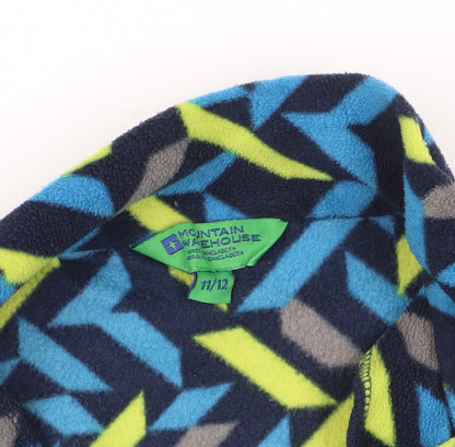 Mountain Warehouse Girls Multicoloured Fleece Pullover 11-12 Years