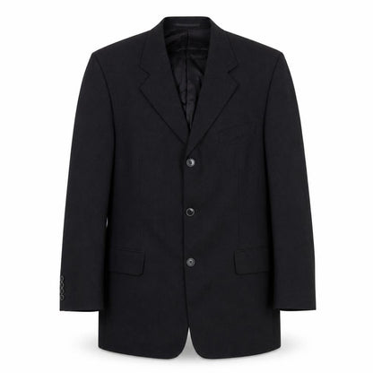 Mens UK Size 40 Pierre Cardin Regular Black Suit Jacket