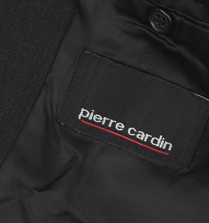 Mens UK Size 40 Pierre Cardin Regular Black Suit Jacket