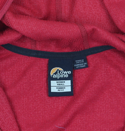 Womens UK Size S Lowe Alpine Red Basic Jacket