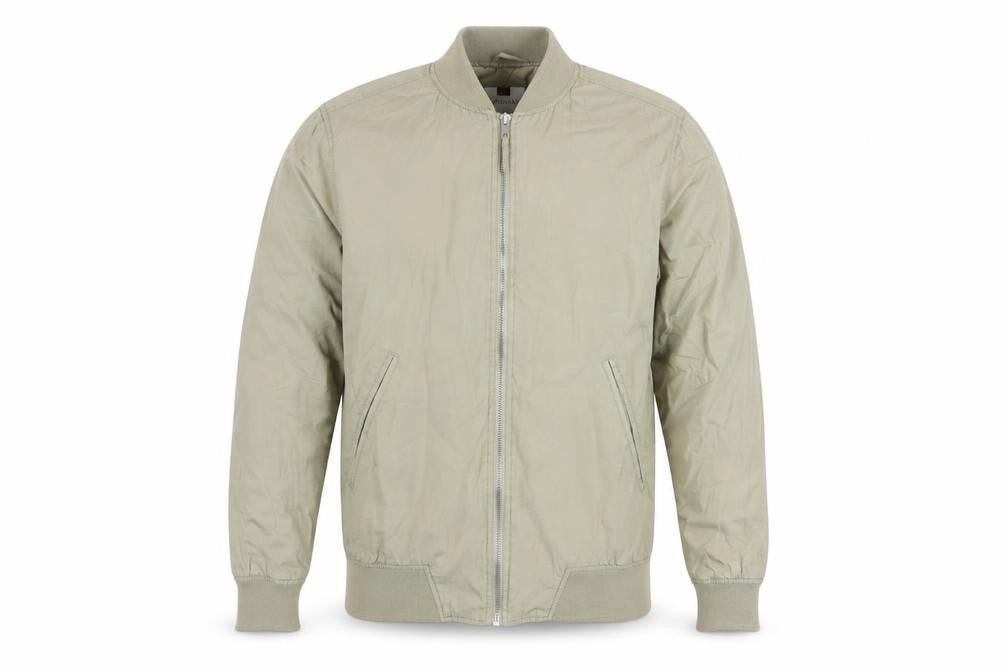 Mens UK Size S Topman Green Bomber Jacket