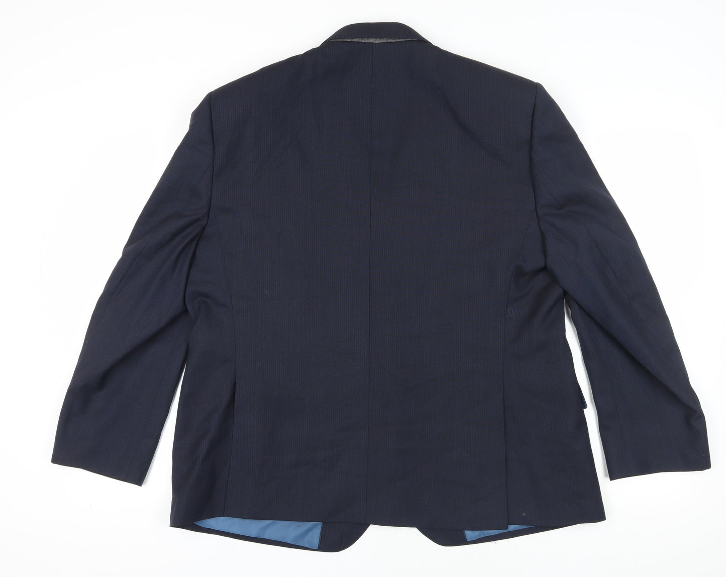 Mens UK Size 48 Marks and Spencer Regular Blue Suit Jacket
