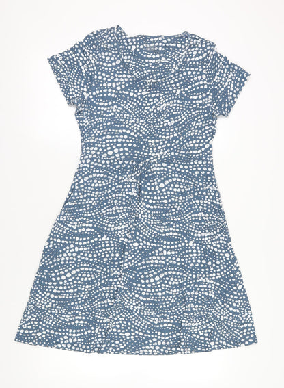 Mountain Warehouse Women's Blue Geometric A-Line Dress