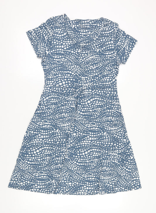 Mountain Warehouse Women's Blue Geometric A-Line Dress