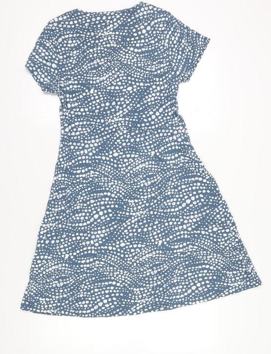 Mountain Warehouse Women's Blue Geometric A-Line Dress