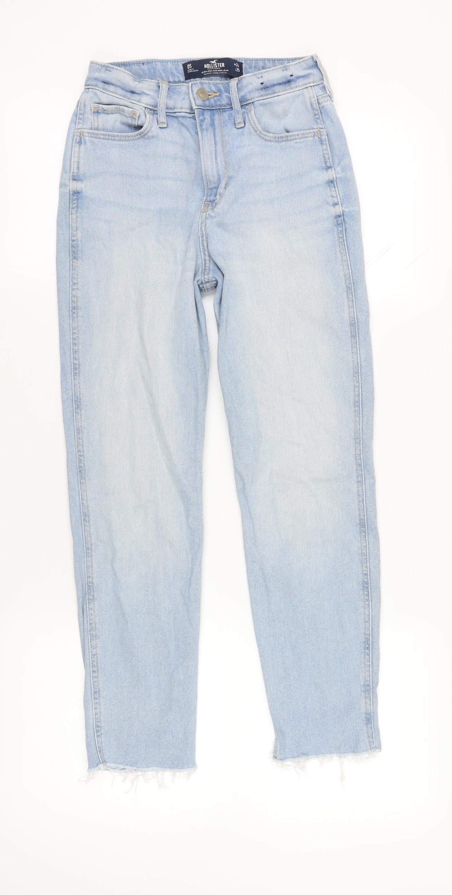 Hollister Women's Blue Mom Jeans - One Size