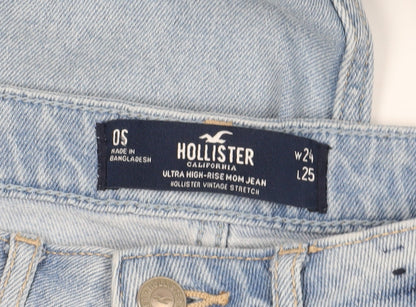 Hollister Women's Blue Mom Jeans - One Size