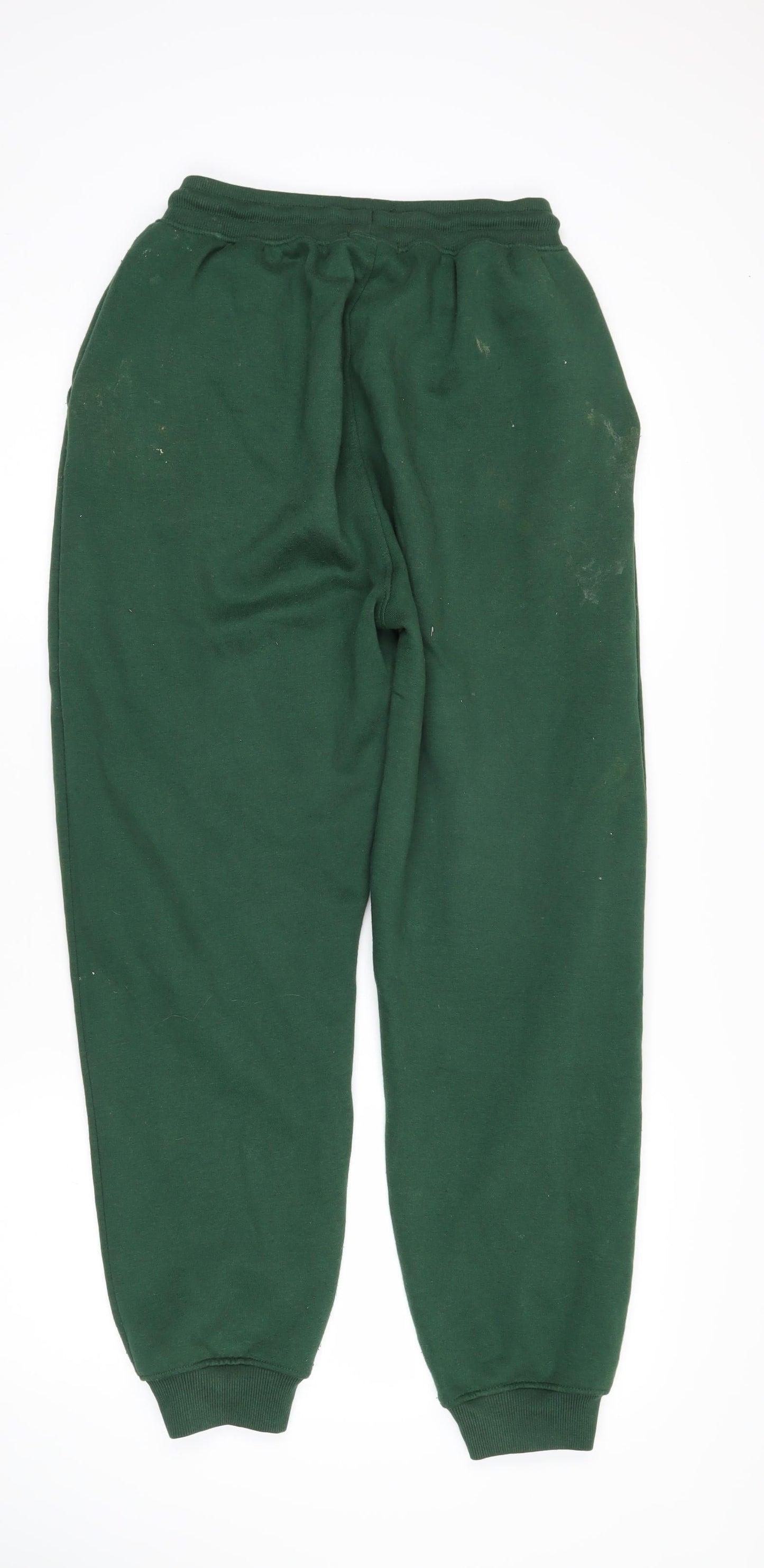 Womens UK Size 10 Nasty Gal Regular Fit Jogger Green Trousers