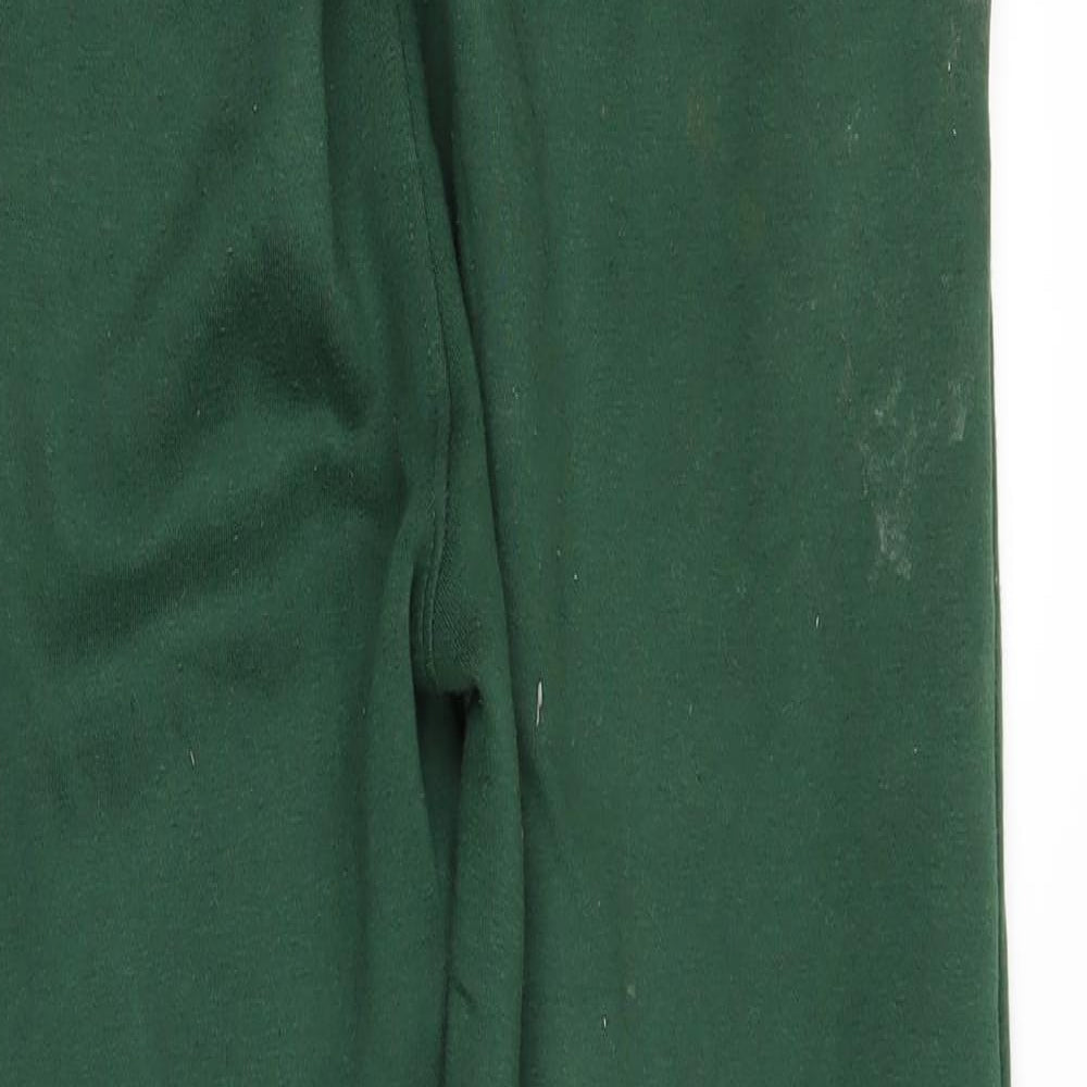 Womens UK Size 10 Nasty Gal Regular Fit Jogger Green Trousers