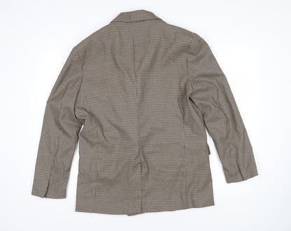 Womens UK Size M Bershka Brown Jacket