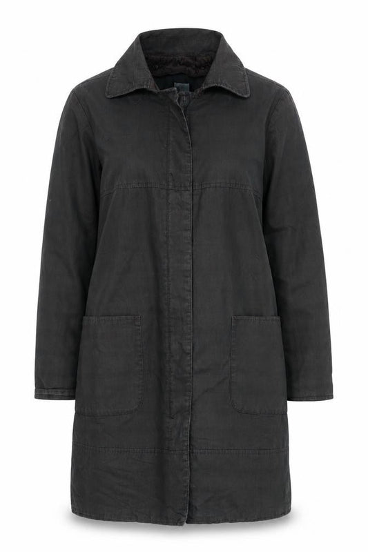 Womens UK Size 12 Gap Grey Overcoat