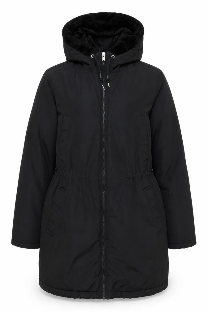 Womens UK Size L Gap Black Overcoat