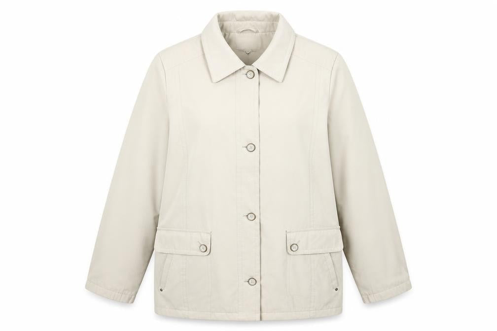 Womens UK Size 16 EWM Beige Jacket