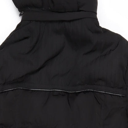 Maine Womens Black Jacket Coat Size 14 Zip