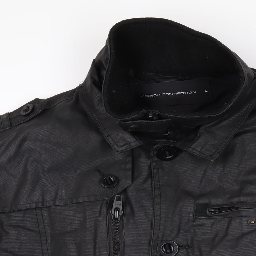 Mens UK Size L French Connection Black Jacket