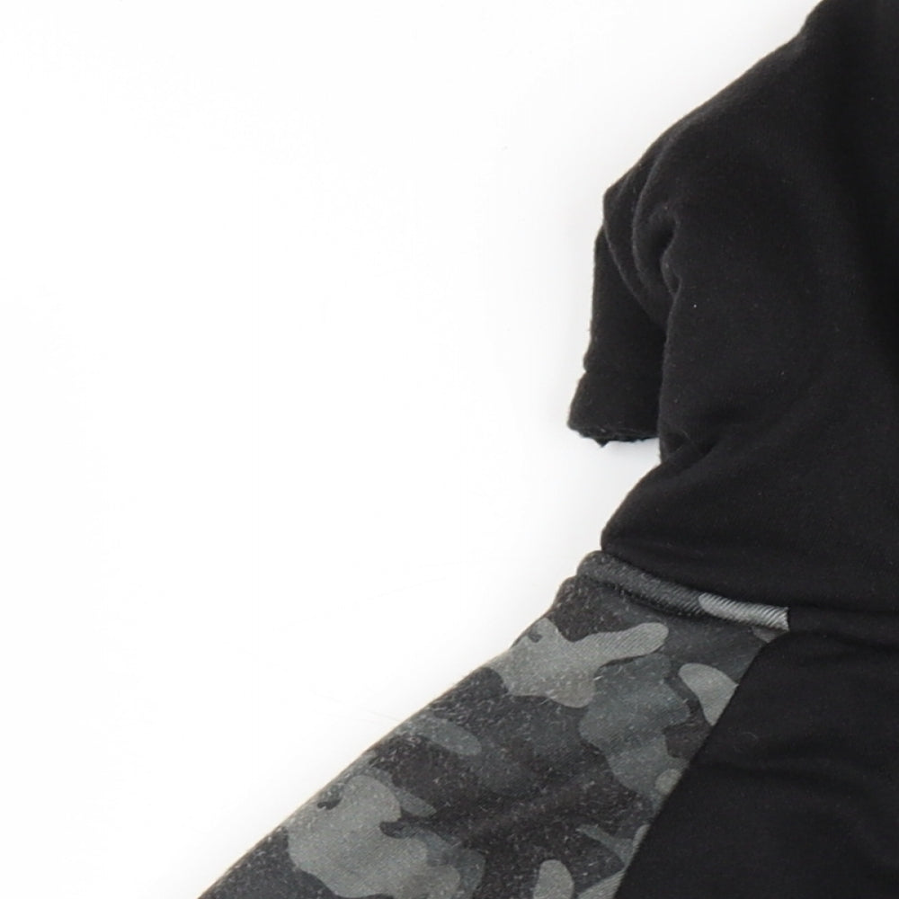 Body Glove Boys Black Camouflage Polyester Full Zip Hoodie Size 10-11 Years Zip