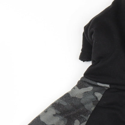 Body Glove Boys Black Camouflage Polyester Full Zip Hoodie Size 10-11 Years Zip