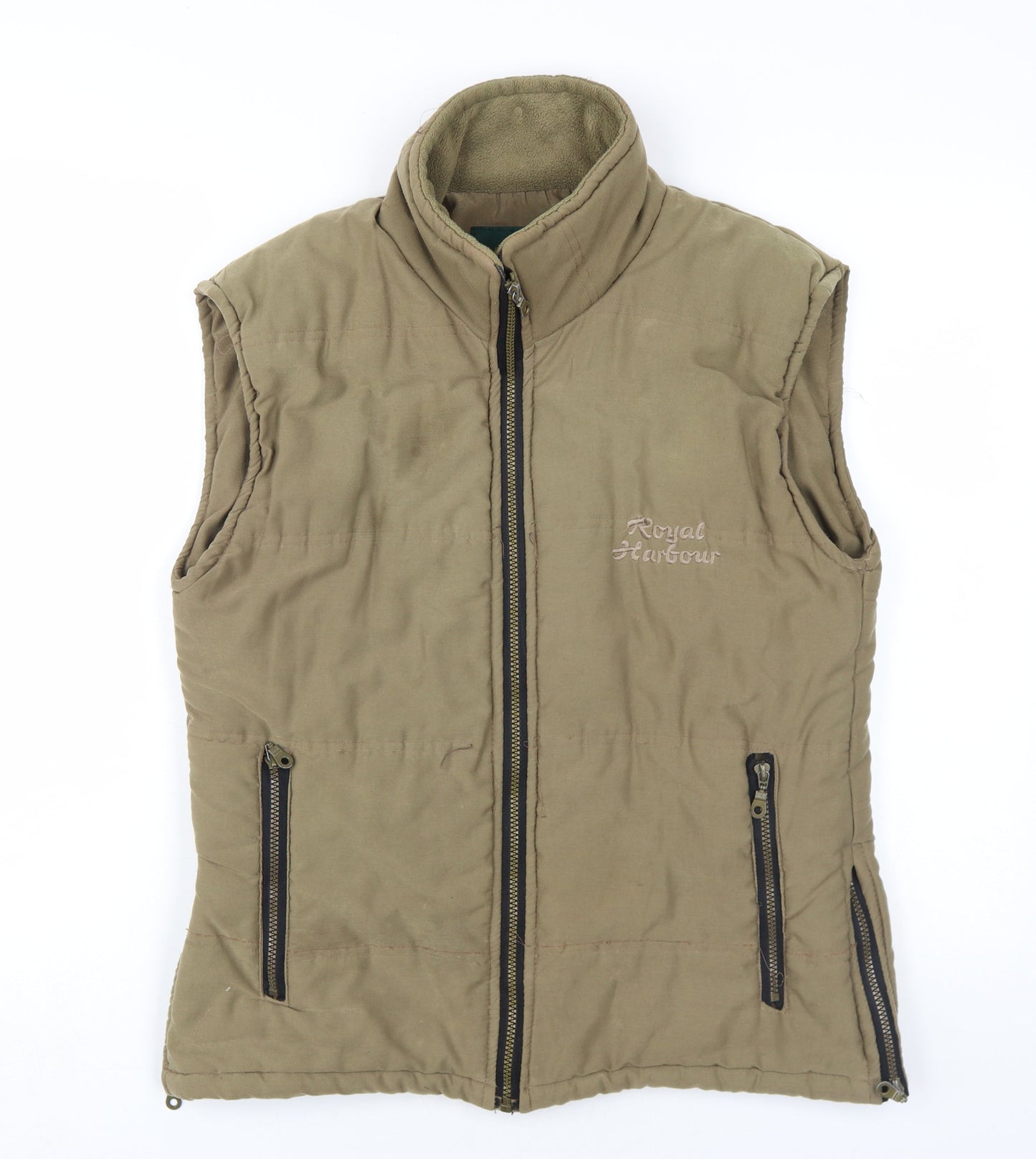Mens UK Size M Royal Harbour Beige Gilet