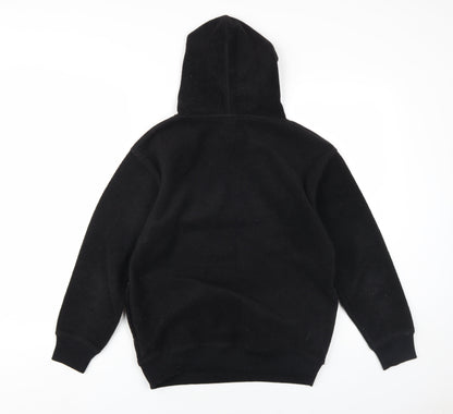 Bear USA Boys Black Polyester Pullover Hoodie Size L Pullover