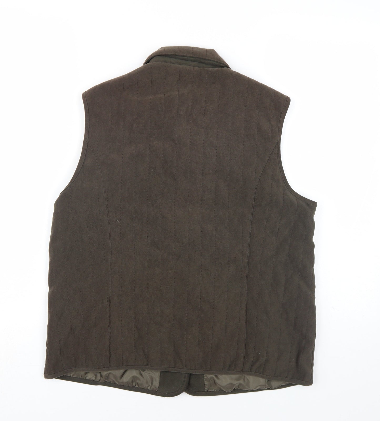 Womens UK Size S EWM Green Gilet