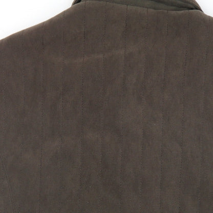 Womens UK Size S EWM Green Gilet
