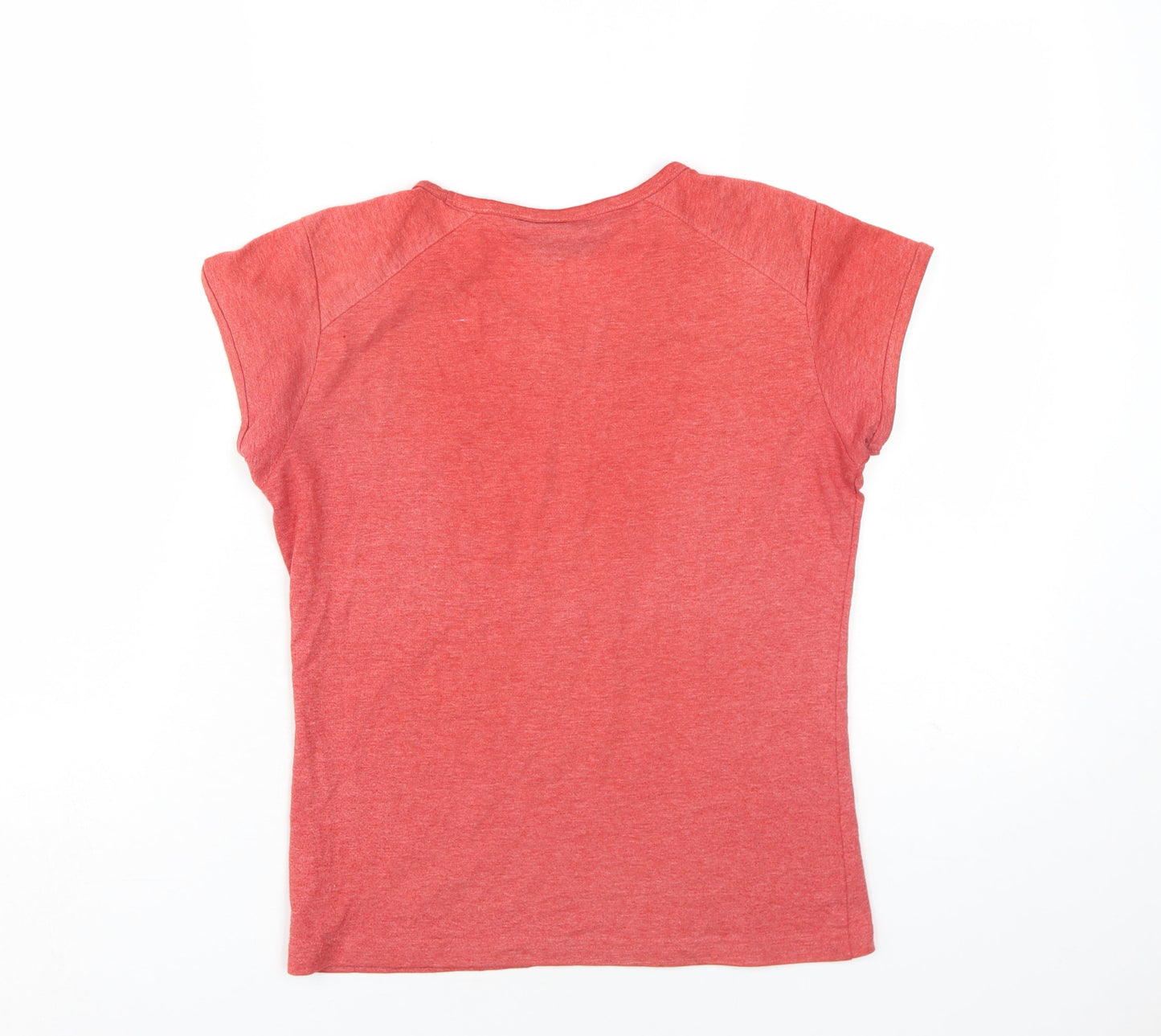 Womens UK Size 12 Diadora Red Basic T-Shirt