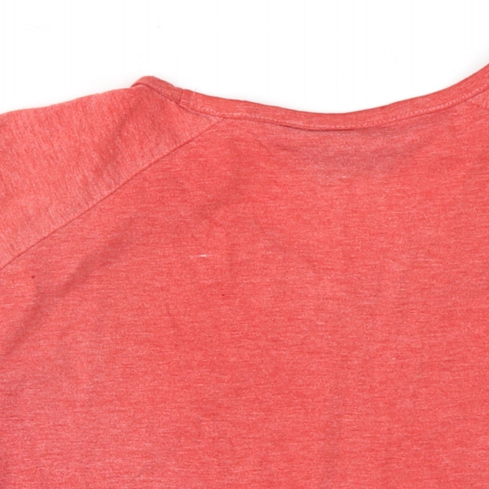 Womens UK Size 12 Diadora Red Basic T-Shirt