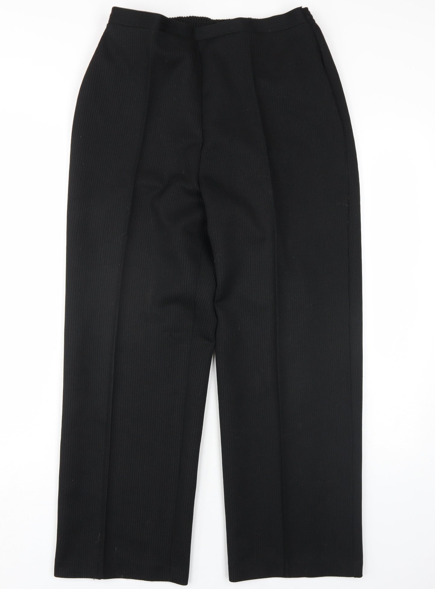 Womens UK Size 18 St Michael Regular Fit  Black Trousers