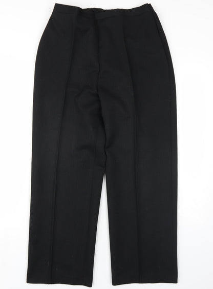 Womens UK Size 18 St Michael Regular Fit  Black Trousers