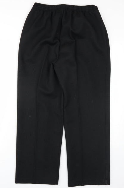 Womens UK Size 18 St Michael Regular Fit  Black Trousers