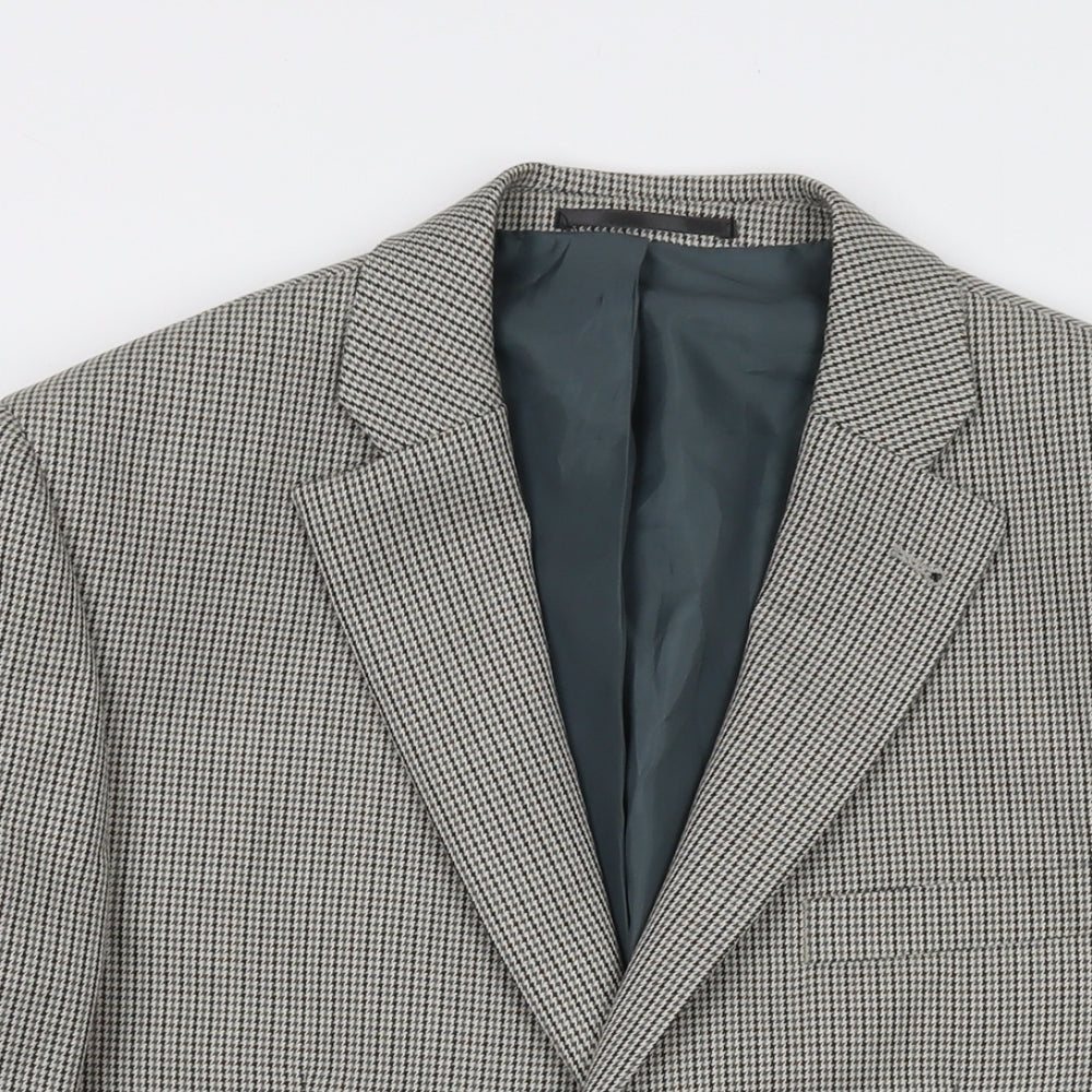 Mens UK Size 40 Greenwoods Regular Beige Suit Jacket