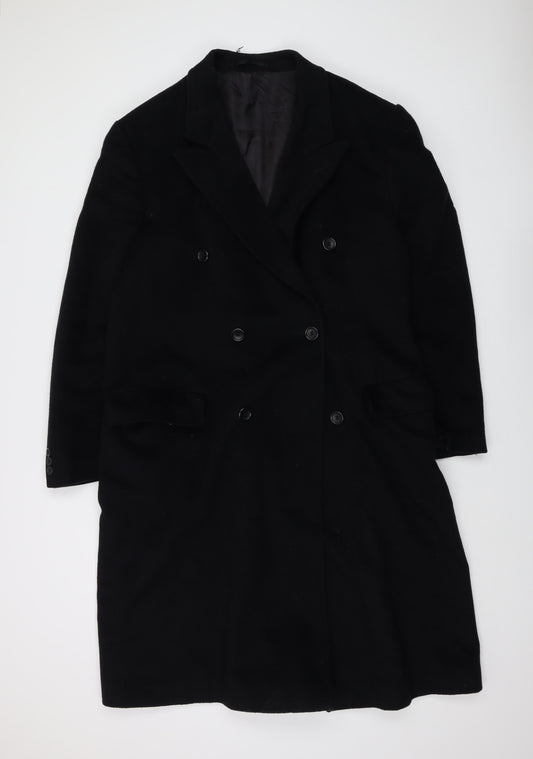 Mens UK Size L Beatties Black Overcoat