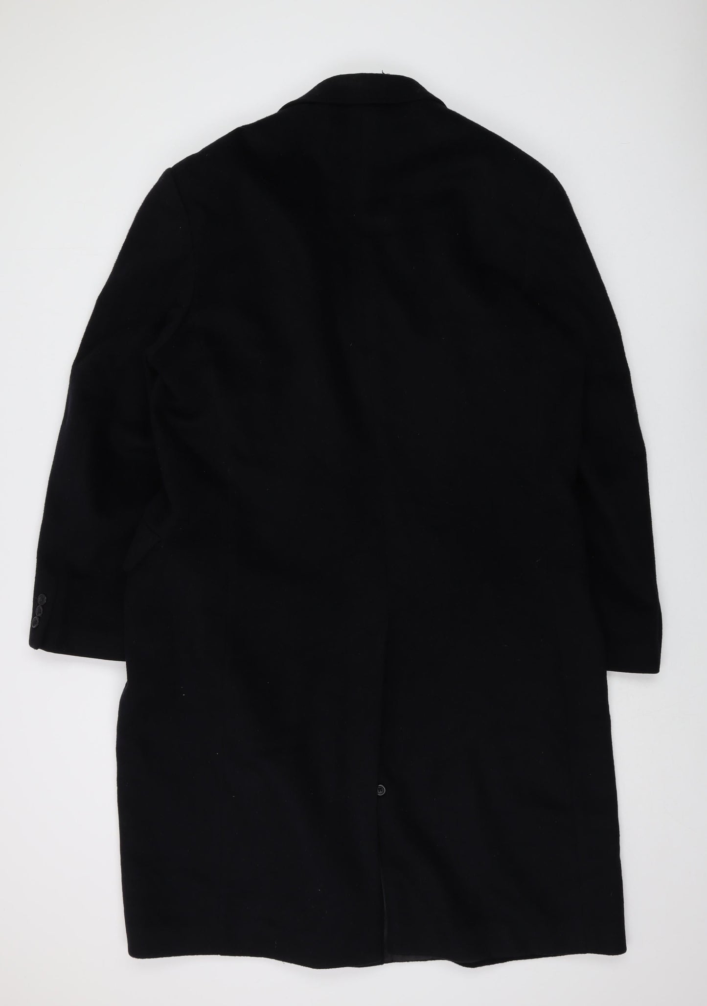 Mens UK Size L Beatties Black Overcoat