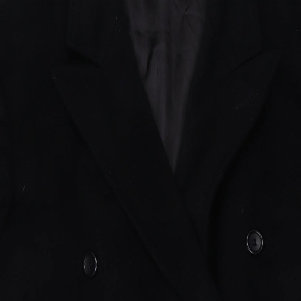 Mens UK Size L Beatties Black Overcoat