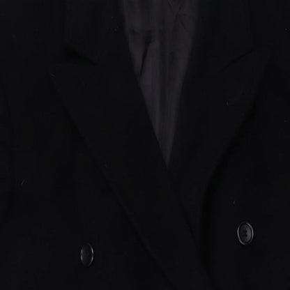 Mens UK Size L Beatties Black Overcoat
