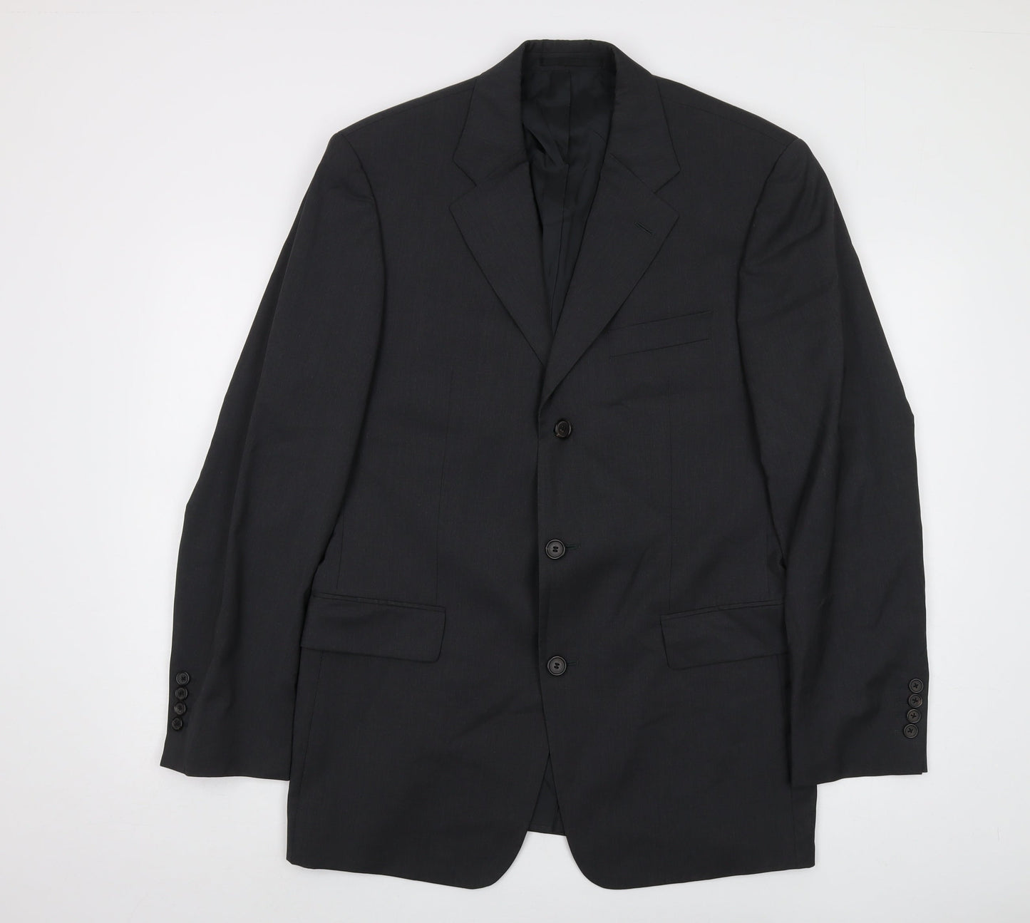 Mens UK Size 44 Boss Regular Grey Suit Jacket