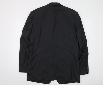 Mens UK Size 44 Boss Regular Grey Suit Jacket