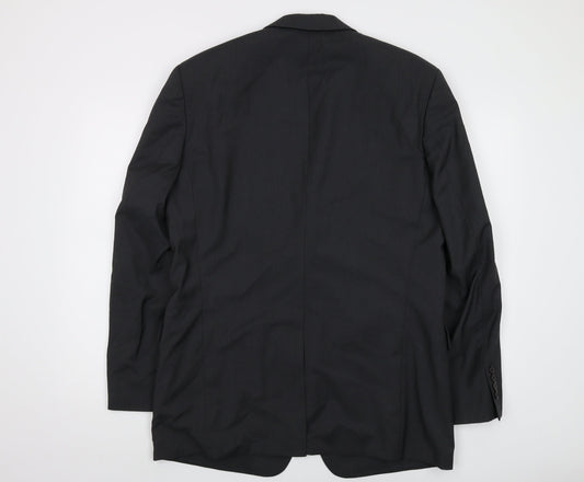 Mens UK Size 44 Boss Regular Grey Suit Jacket