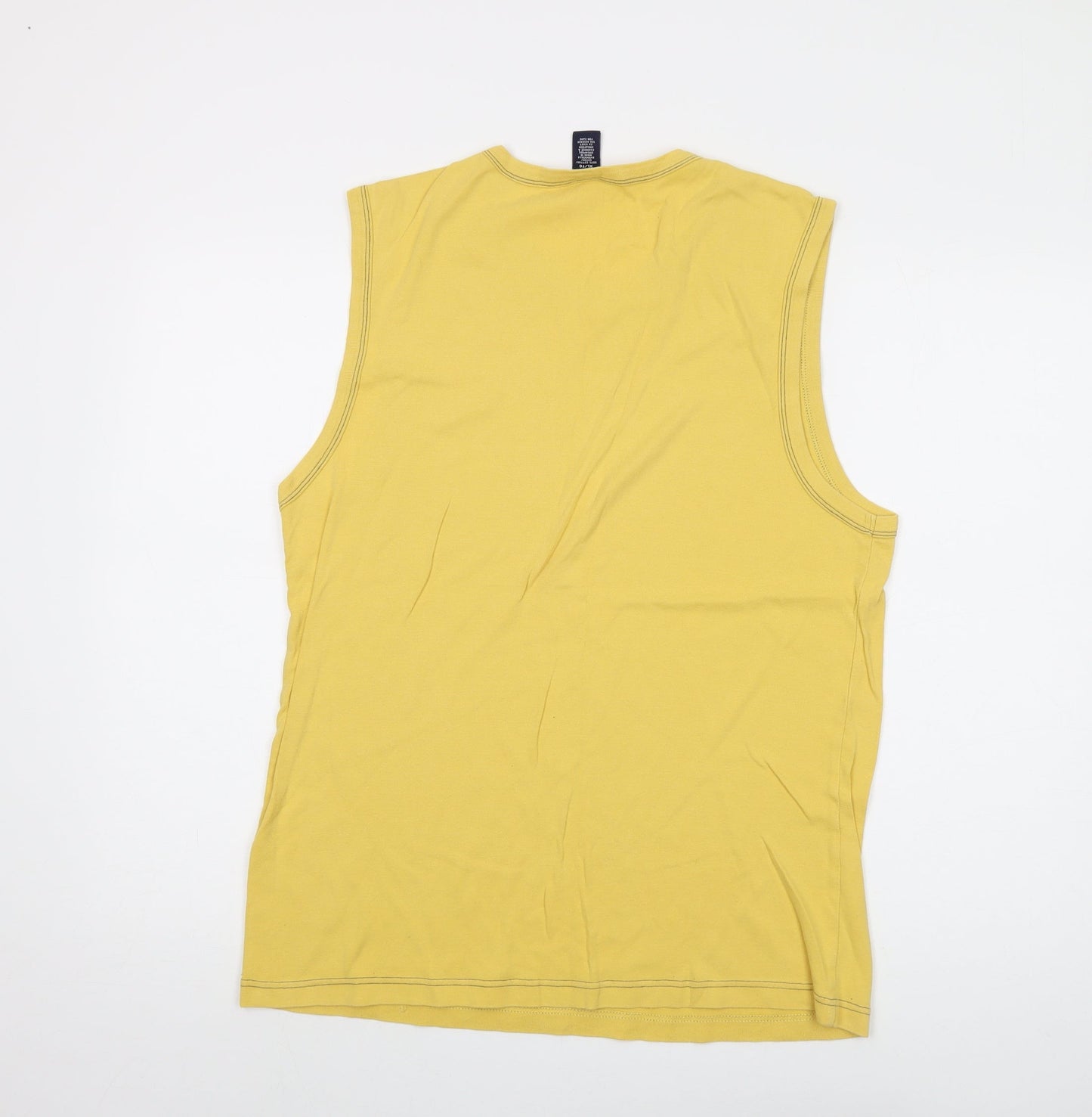 Mens UK Size XL Gap Yellow  T-Shirt