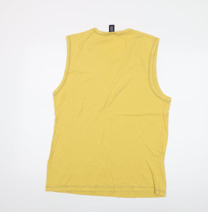 Mens UK Size XL Gap Yellow  T-Shirt