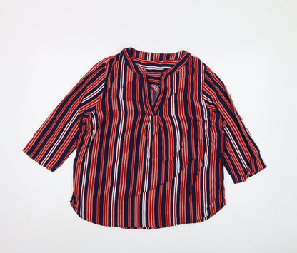 Womens UK Size XL VERO MODA Blue Basic Blouse