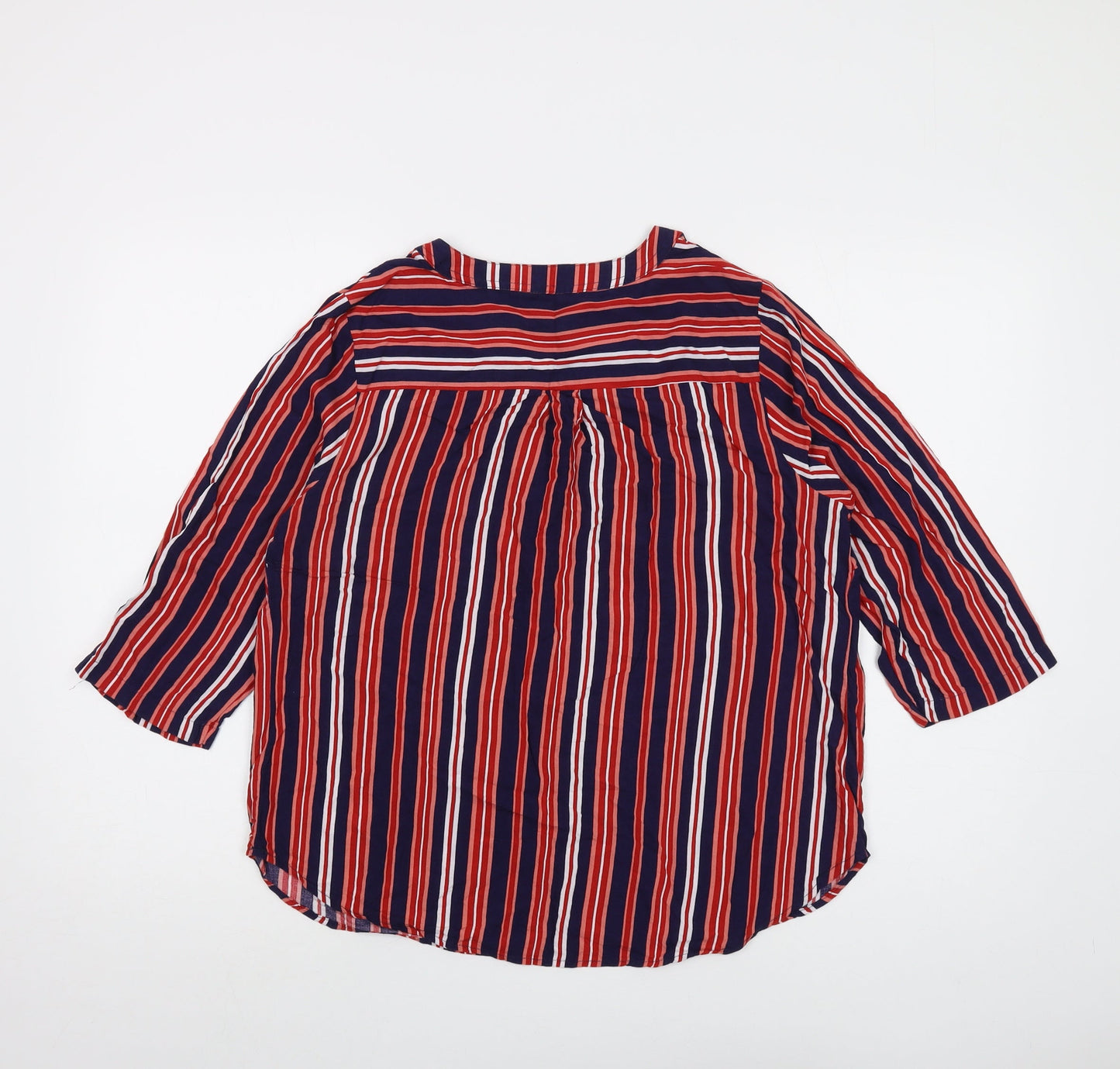 Womens UK Size XL VERO MODA Blue Basic Blouse